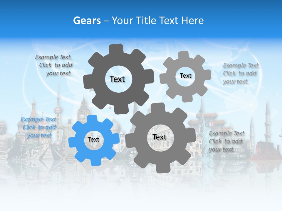 Planet Flight Journey PowerPoint Template
