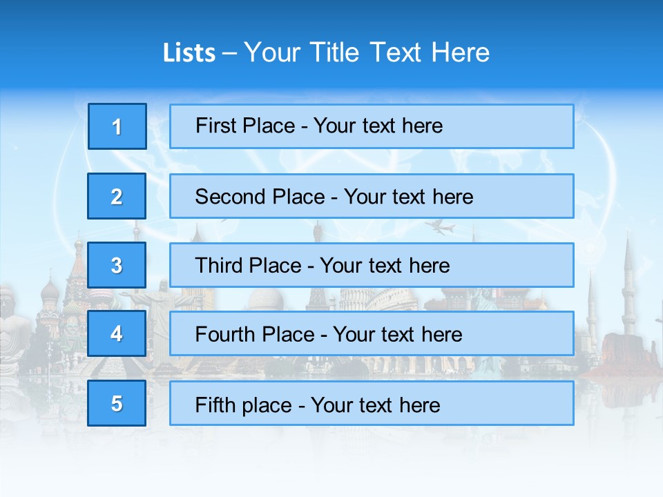 Planet Flight Journey PowerPoint Template