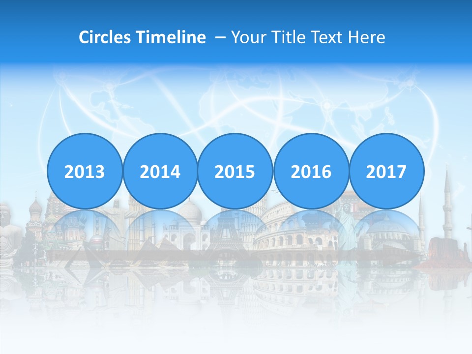 Planet Flight Journey PowerPoint Template