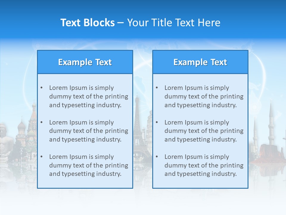 Planet Flight Journey PowerPoint Template