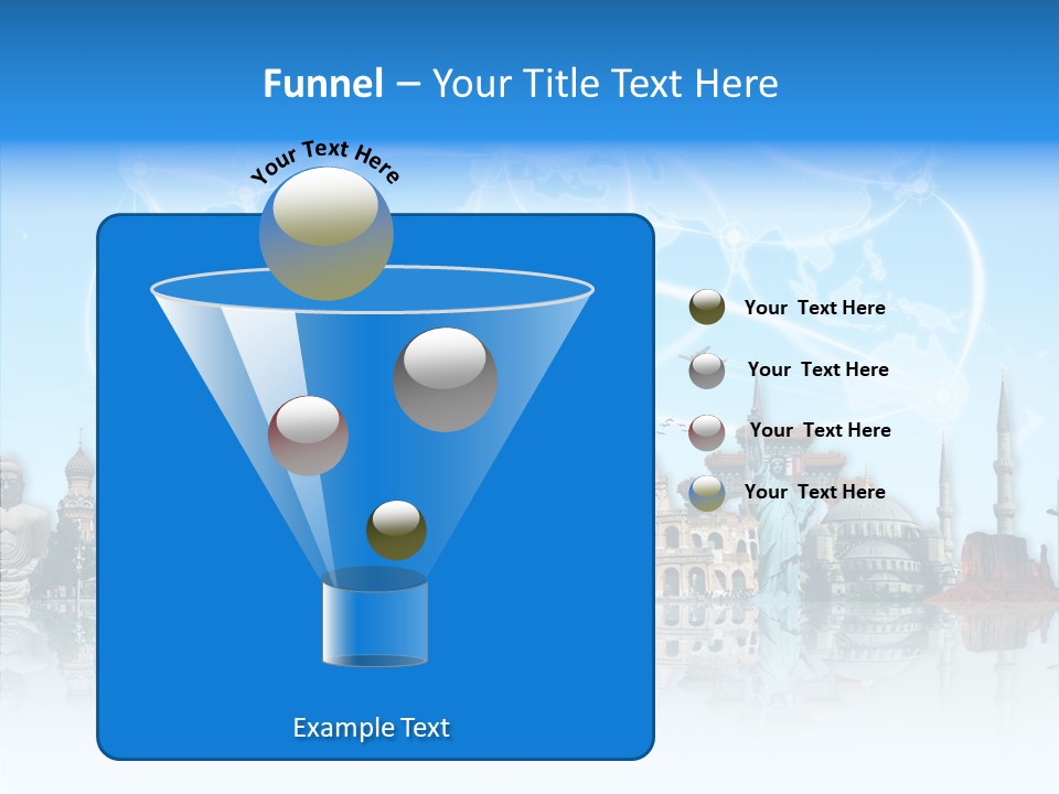 Planet Flight Journey PowerPoint Template