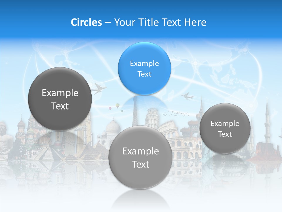 Planet Flight Journey PowerPoint Template