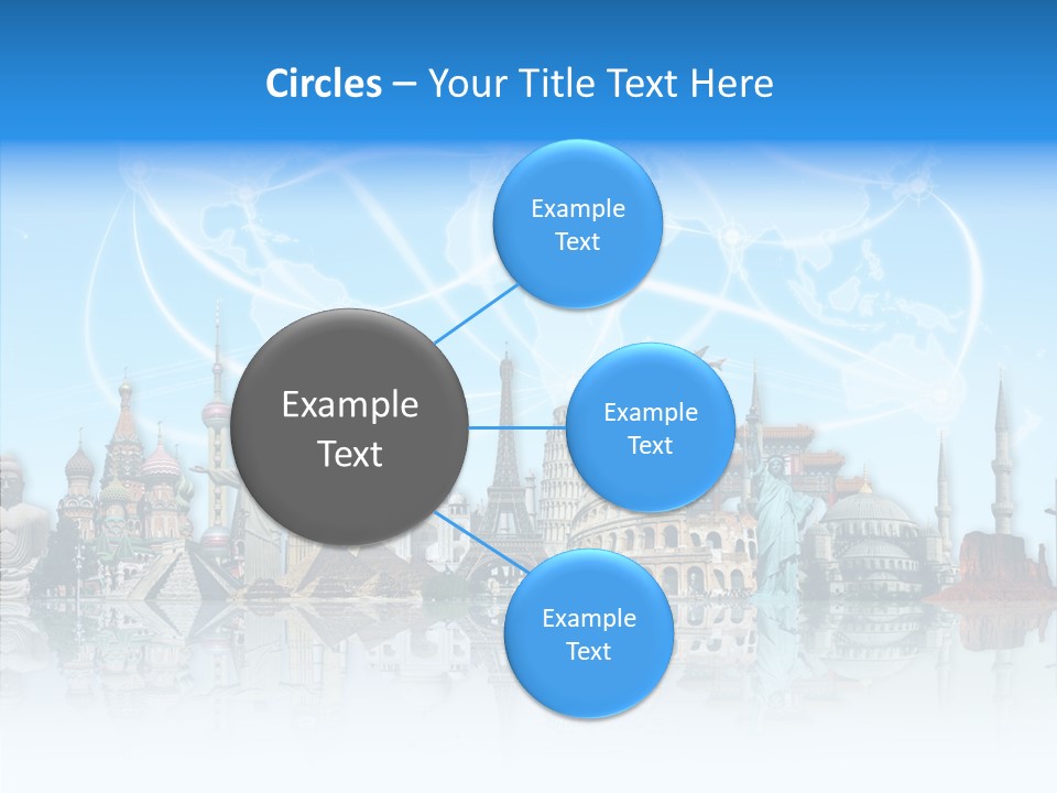 Planet Flight Journey PowerPoint Template
