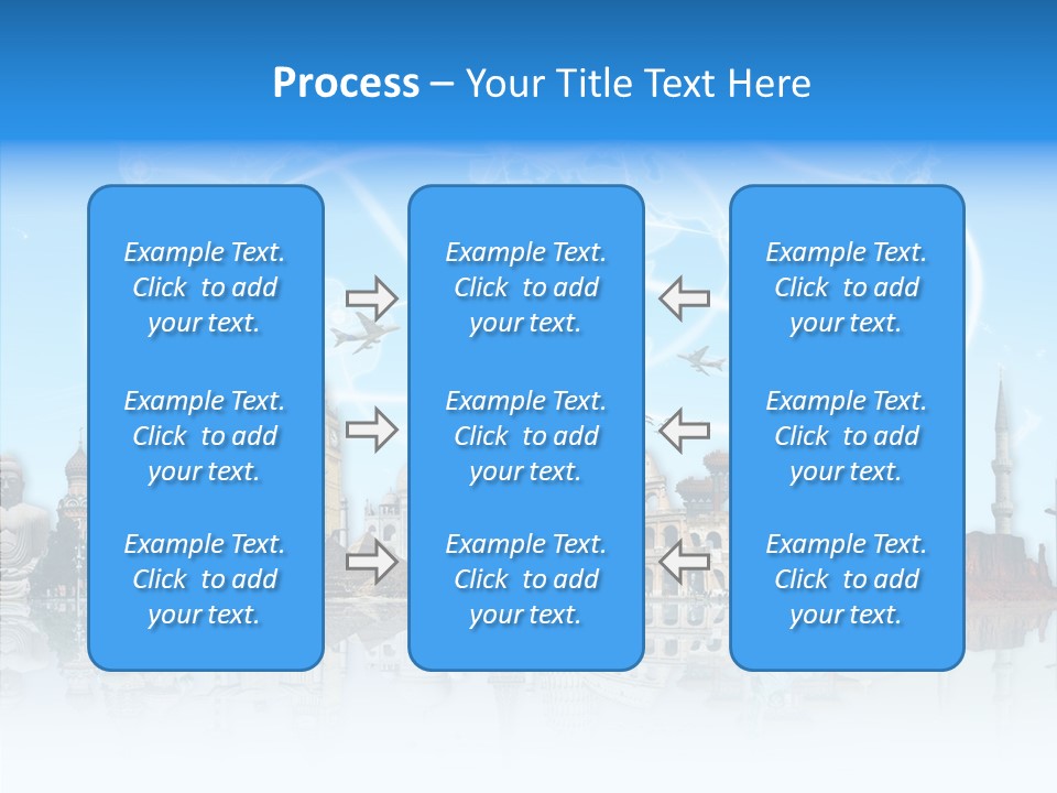 Planet Flight Journey PowerPoint Template