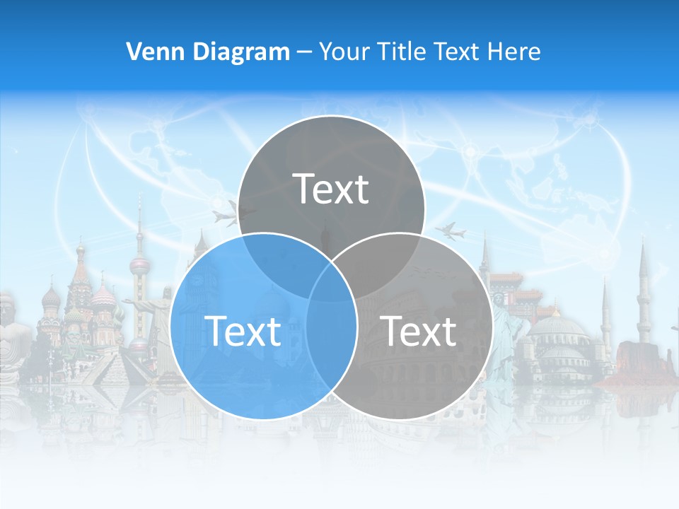 Planet Flight Journey PowerPoint Template