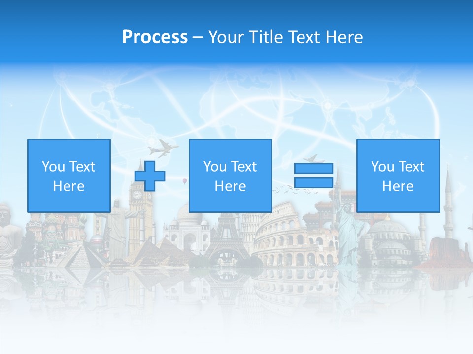 Planet Flight Journey PowerPoint Template
