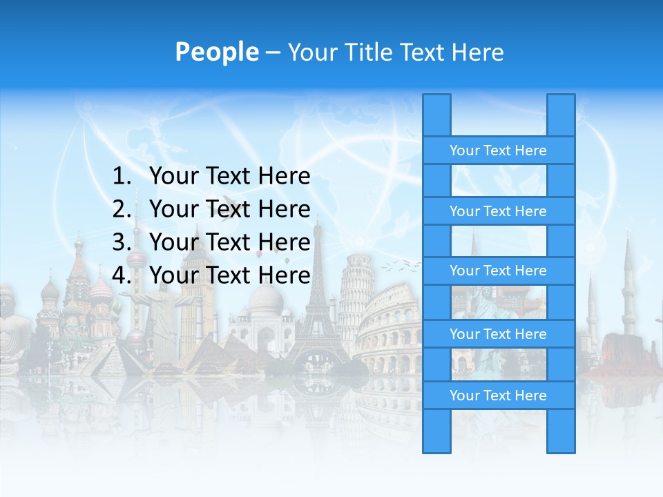 Planet Flight Journey PowerPoint Template