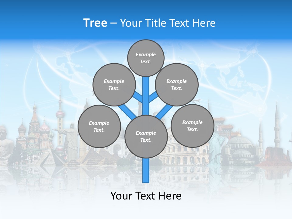 Planet Flight Journey PowerPoint Template