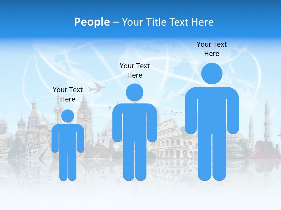 Planet Flight Journey PowerPoint Template