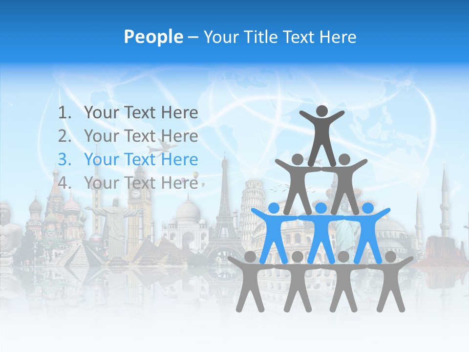 Planet Flight Journey PowerPoint Template