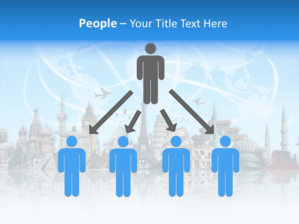 Planet Flight Journey PowerPoint Template