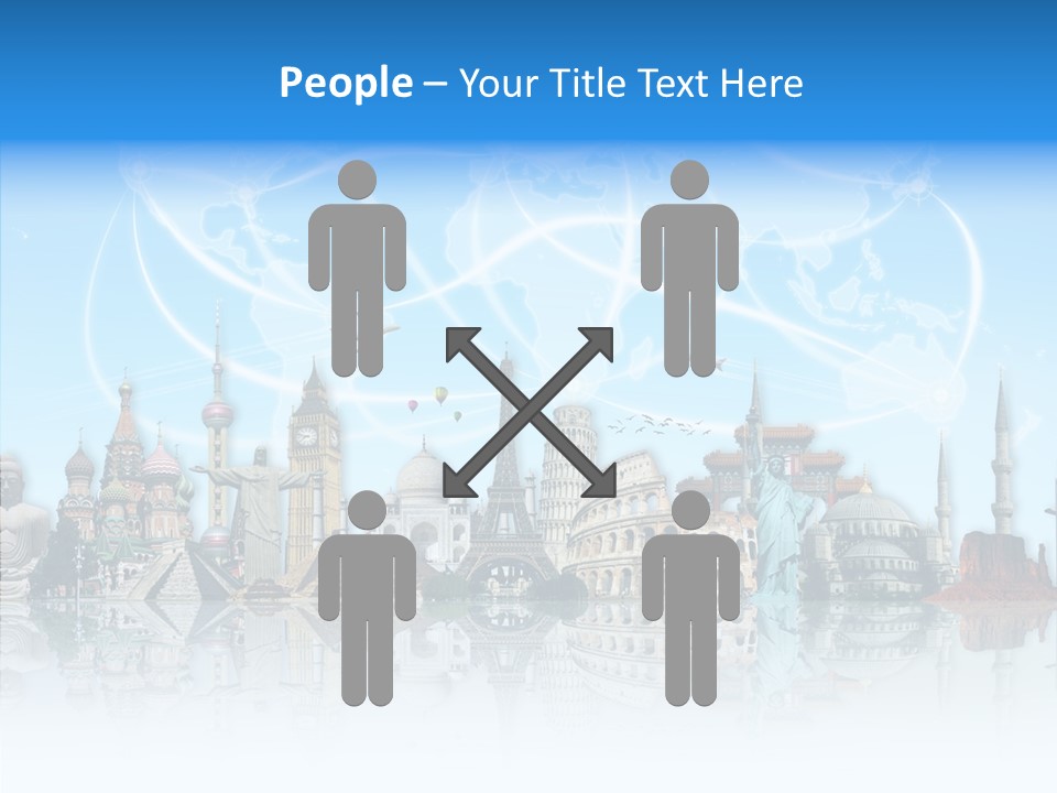Planet Flight Journey PowerPoint Template