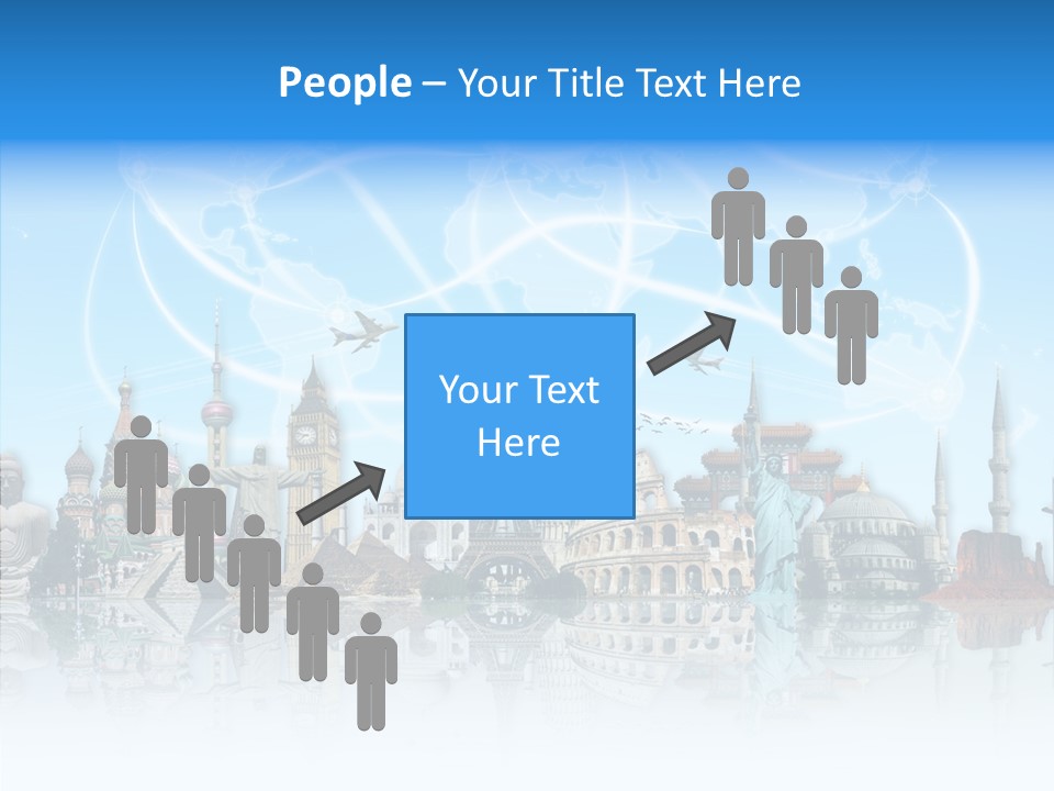 Planet Flight Journey PowerPoint Template