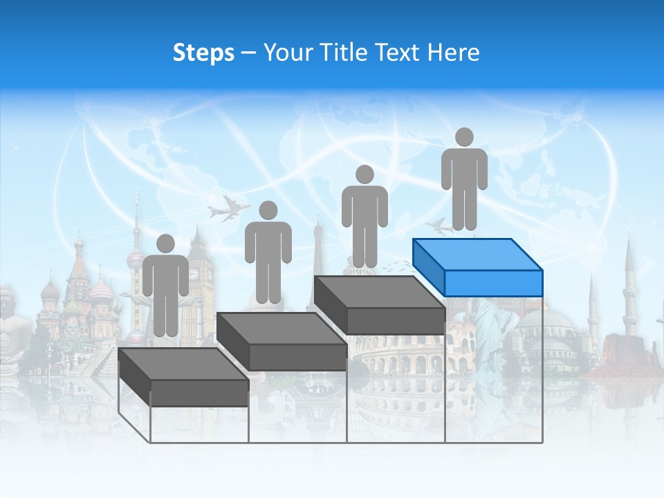 Planet Flight Journey PowerPoint Template