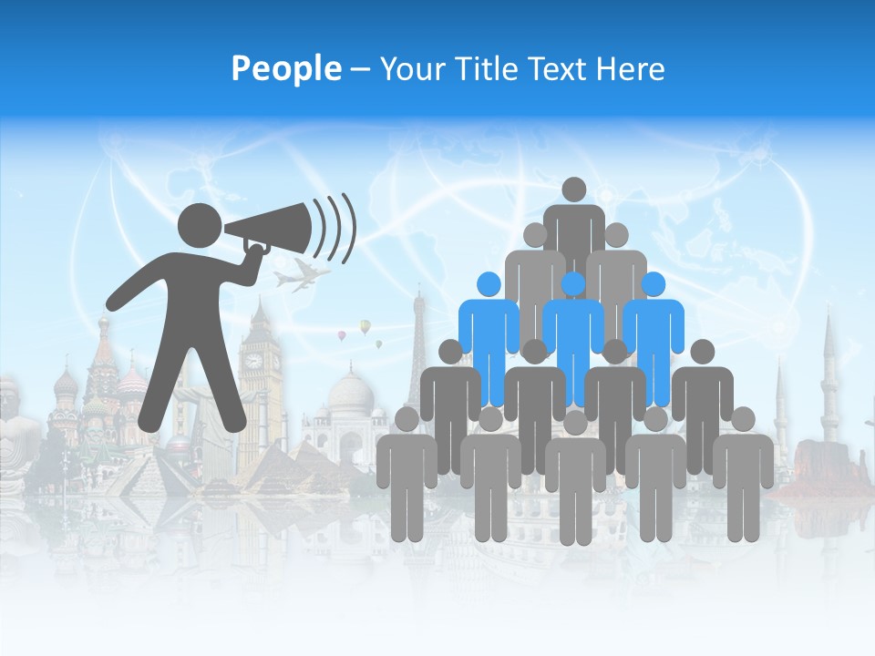 Planet Flight Journey PowerPoint Template