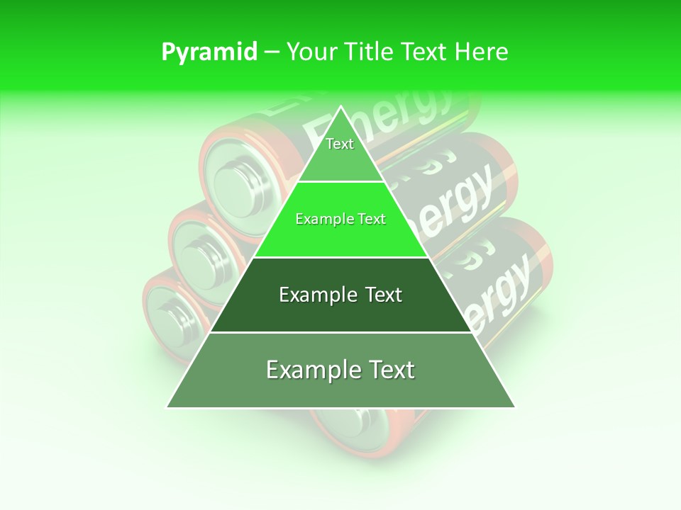 Freigestellt Rechargeable Battery PowerPoint Template