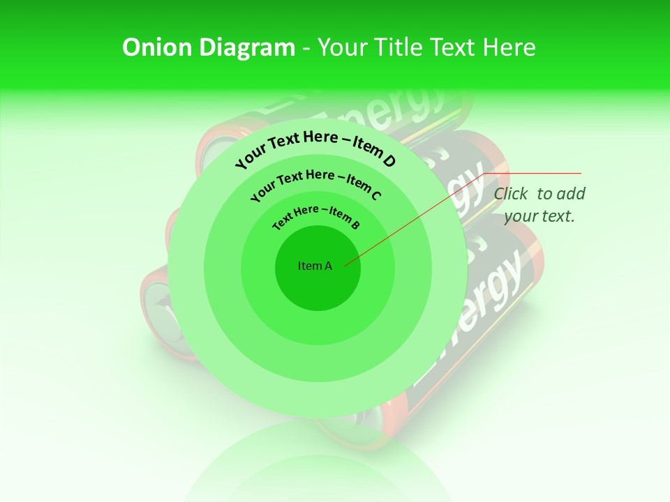 Freigestellt Rechargeable Battery PowerPoint Template