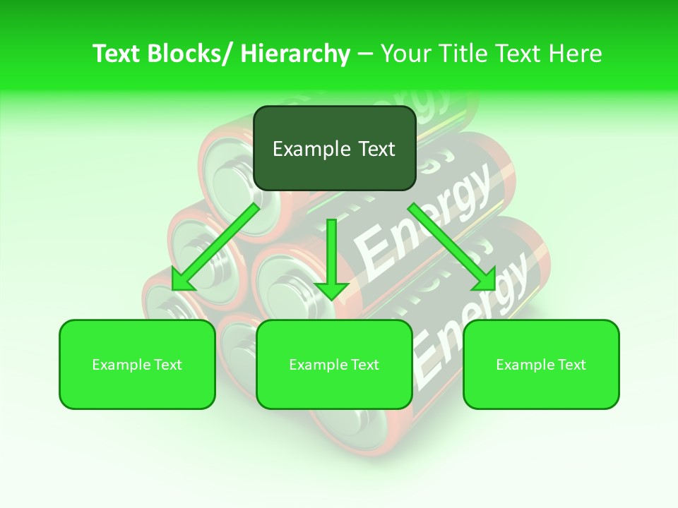 Freigestellt Rechargeable Battery PowerPoint Template