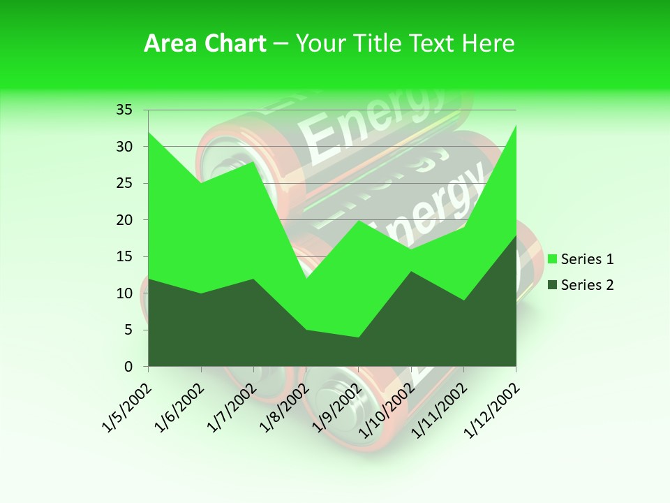 Freigestellt Rechargeable Battery PowerPoint Template