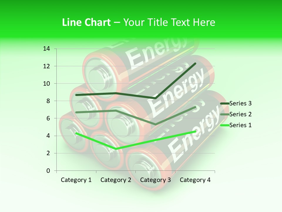 Freigestellt Rechargeable Battery PowerPoint Template