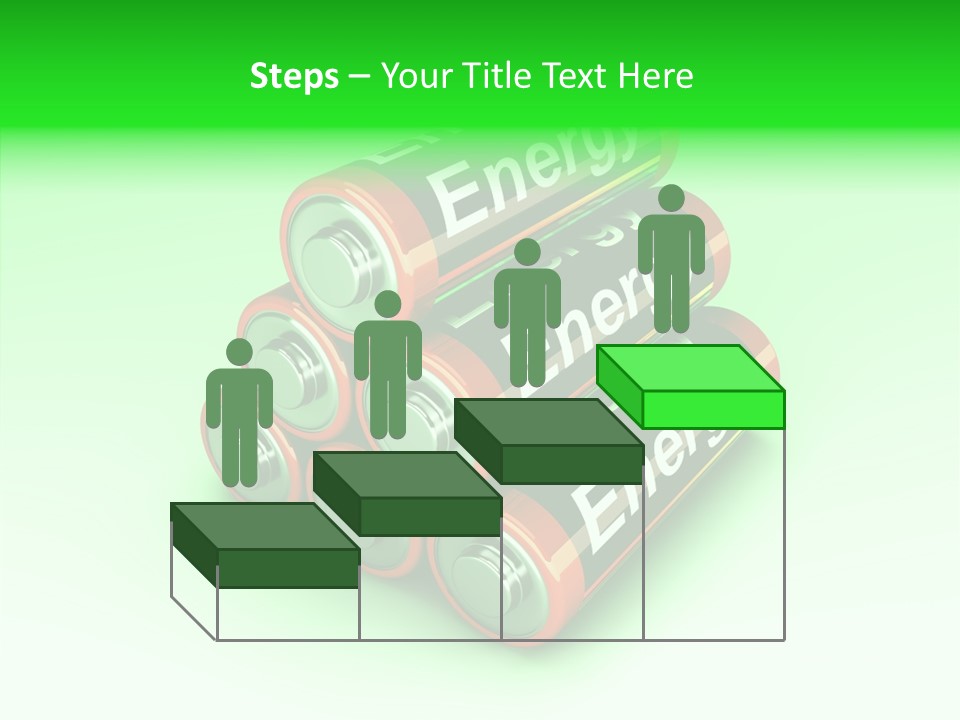 Freigestellt Rechargeable Battery PowerPoint Template