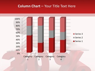 Customer Business Red PowerPoint Template