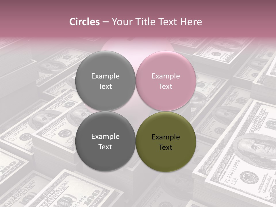 Bill Economy Finances PowerPoint Template