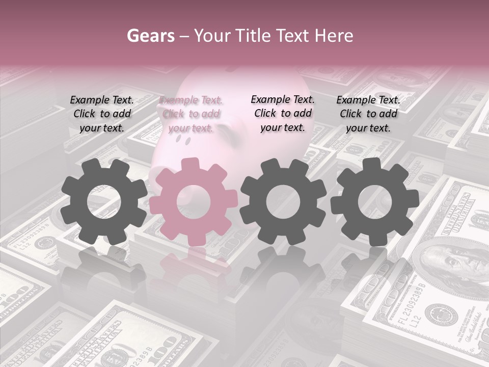 Bill Economy Finances PowerPoint Template