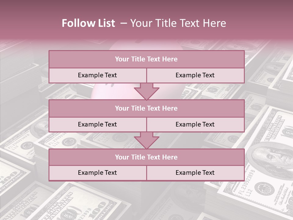 Bill Economy Finances PowerPoint Template