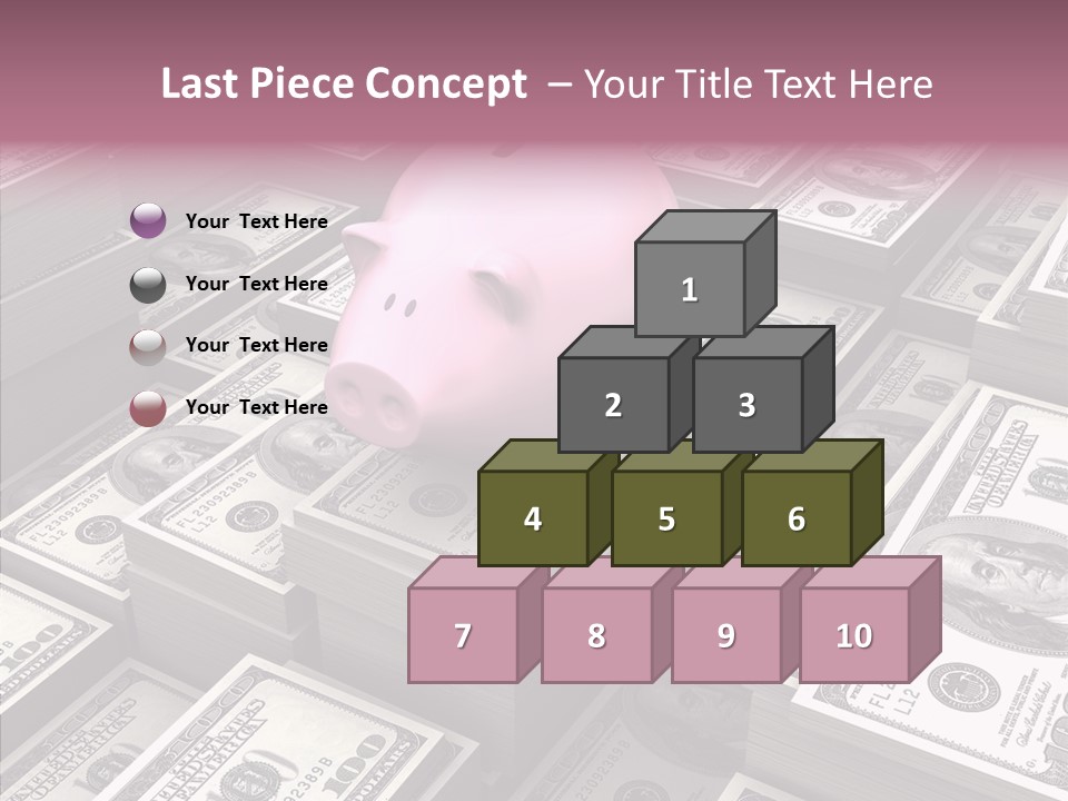 Bill Economy Finances PowerPoint Template