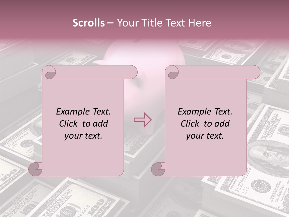 Bill Economy Finances PowerPoint Template