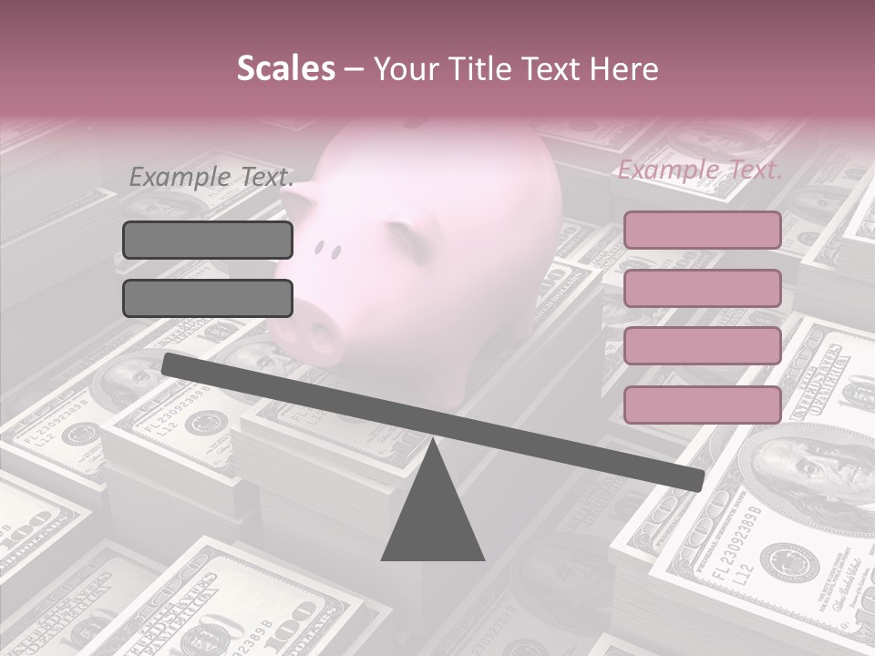 Bill Economy Finances PowerPoint Template