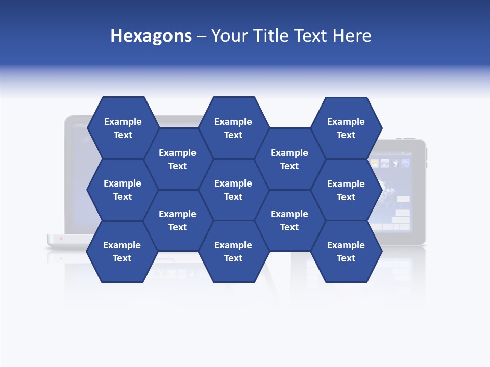 The Cloud Fond Transfert PowerPoint Template