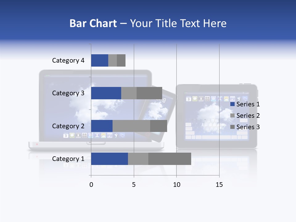 The Cloud Fond Transfert PowerPoint Template