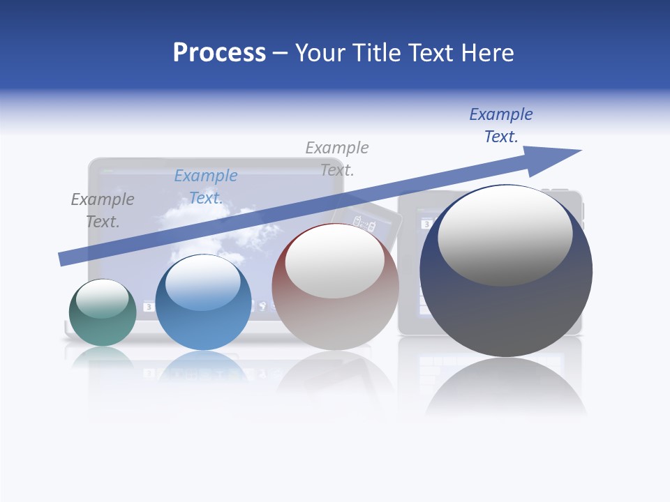 The Cloud Fond Transfert PowerPoint Template