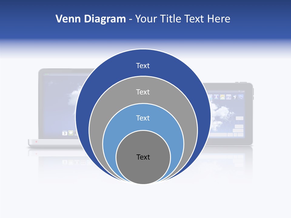 The Cloud Fond Transfert PowerPoint Template