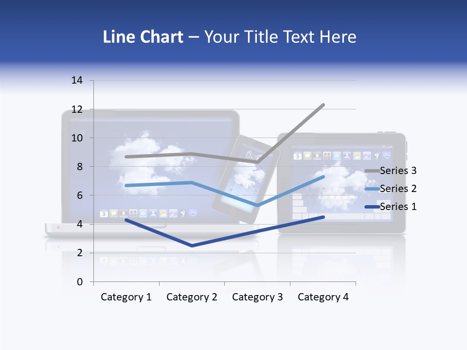 The Cloud Fond Transfert PowerPoint Template