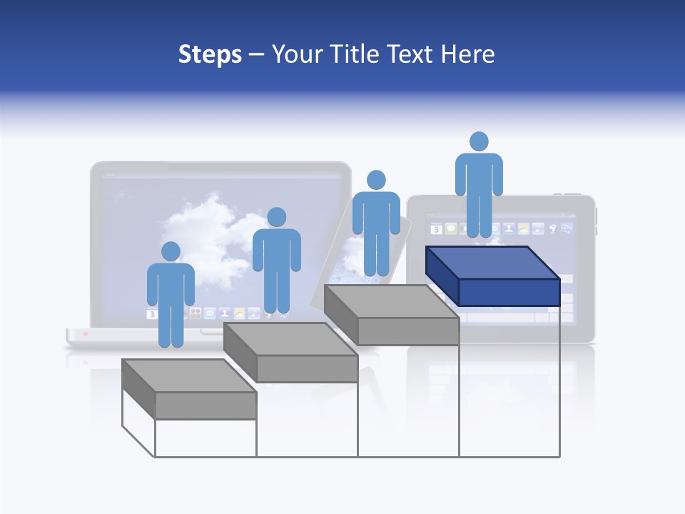 The Cloud Fond Transfert PowerPoint Template