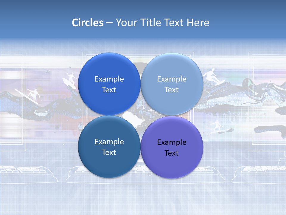 System Computer Technology PowerPoint Template