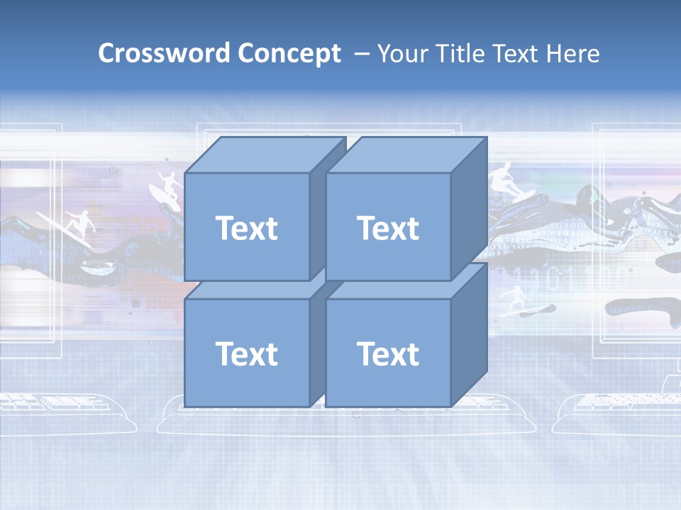 System Computer Technology PowerPoint Template
