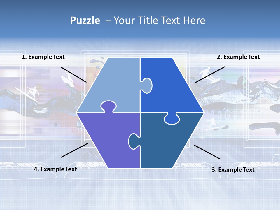 System Computer Technology PowerPoint Template