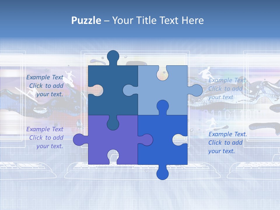 System Computer Technology PowerPoint Template
