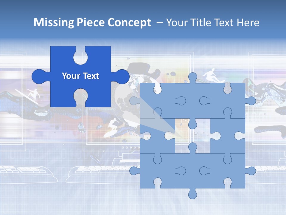 System Computer Technology PowerPoint Template