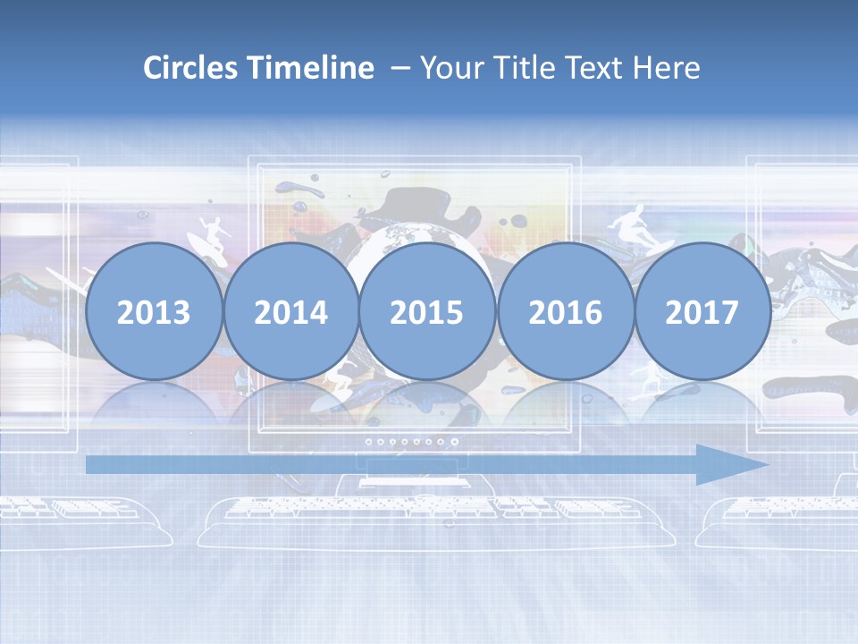 System Computer Technology PowerPoint Template