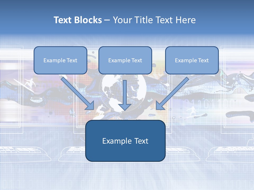 System Computer Technology PowerPoint Template