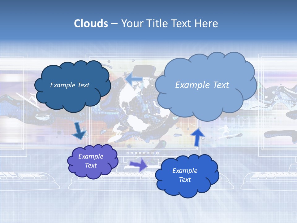 System Computer Technology PowerPoint Template