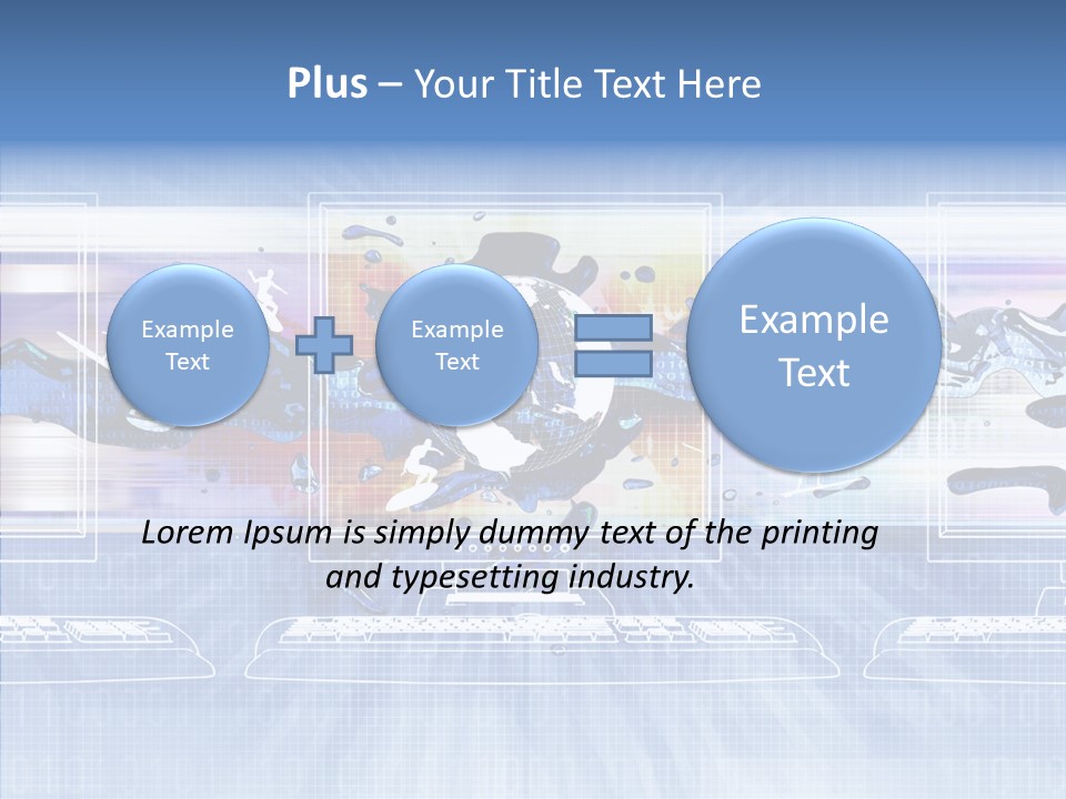 System Computer Technology PowerPoint Template