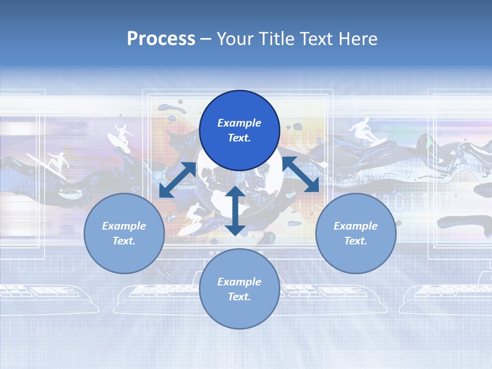 System Computer Technology PowerPoint Template