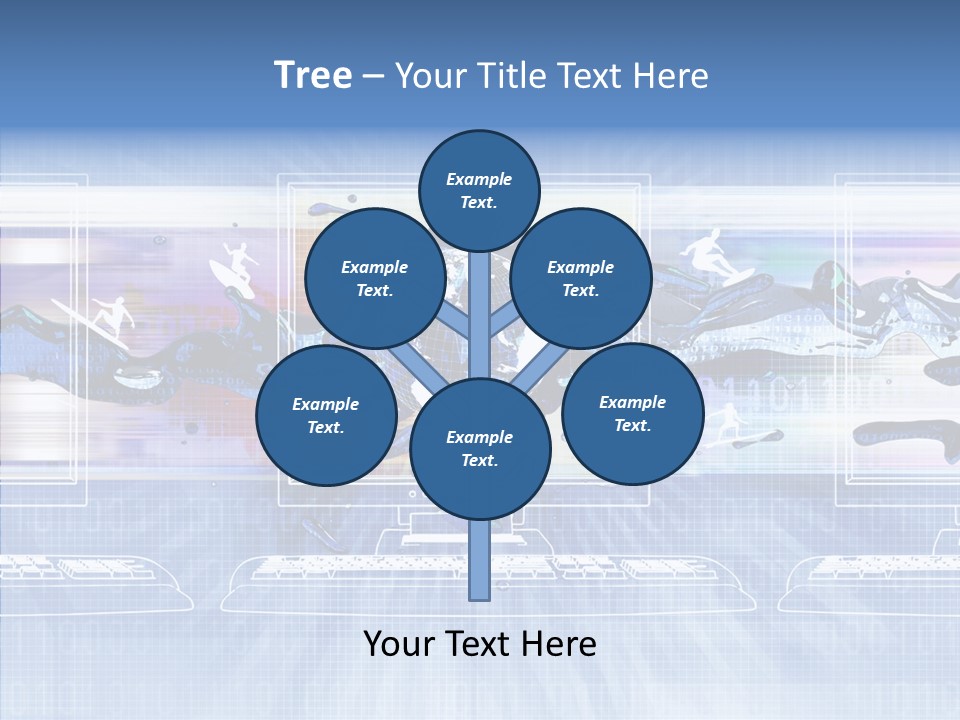 System Computer Technology PowerPoint Template