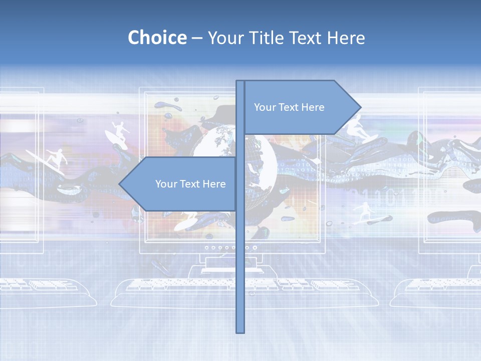 System Computer Technology PowerPoint Template